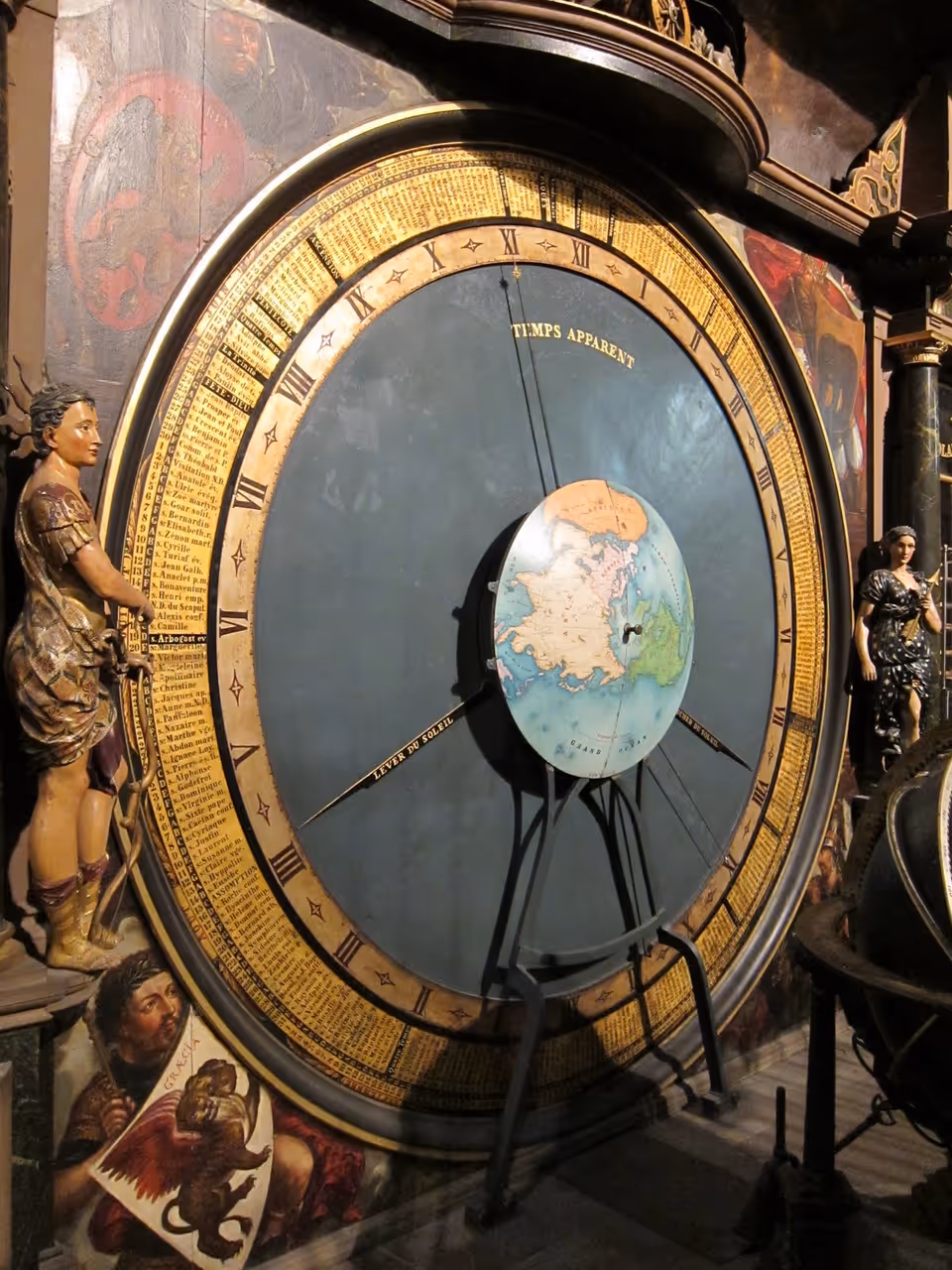 Astronomical clock in Strasbourg