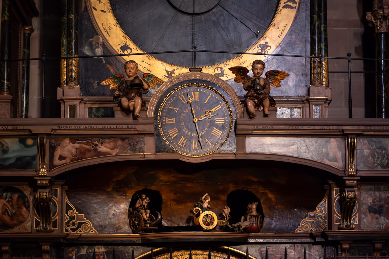 Astronomical clock in Strasbourg
