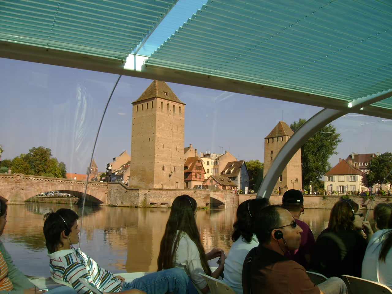 Inside the Batorama boat in Strasbourg
