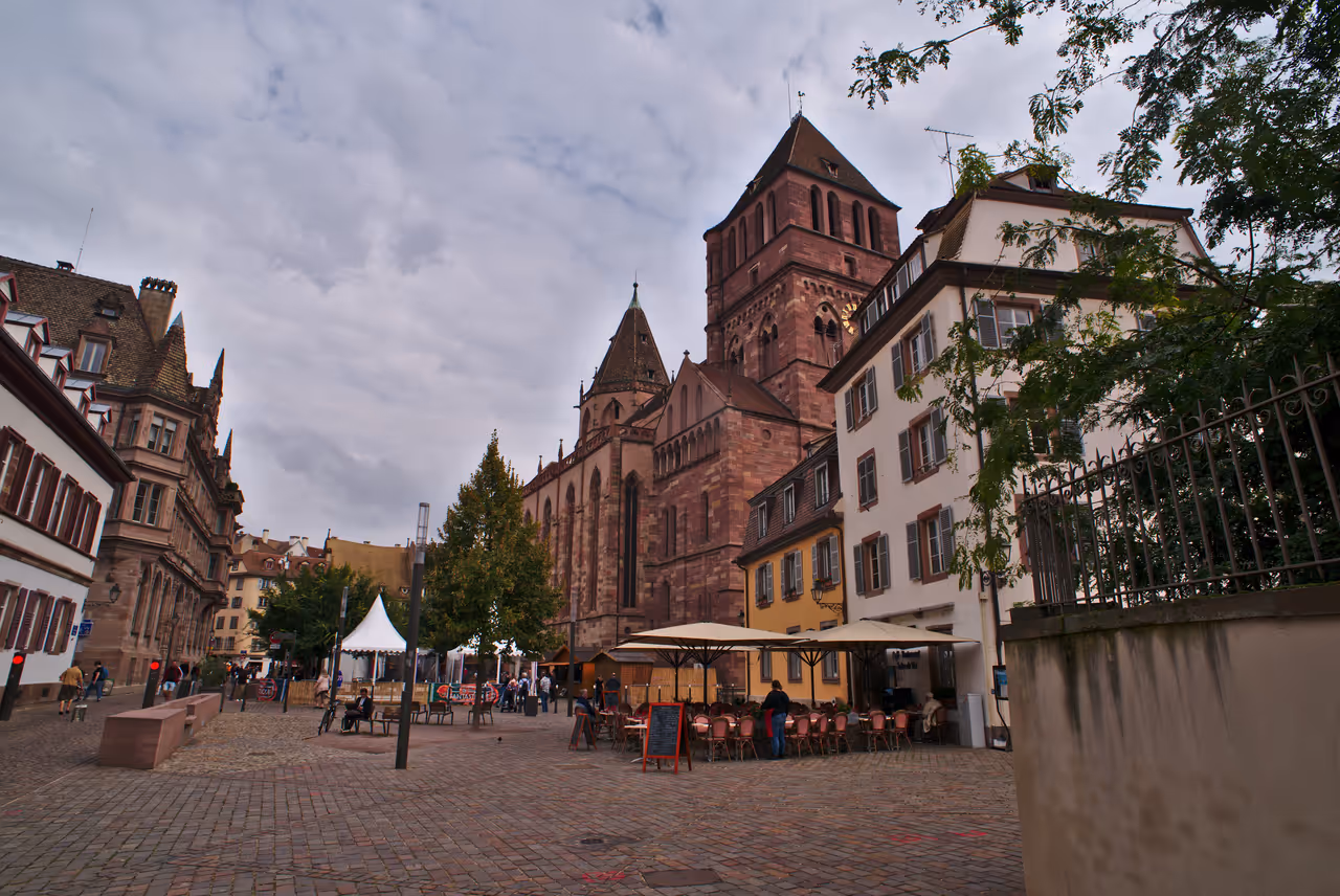 St Thomas church in Strasbourg