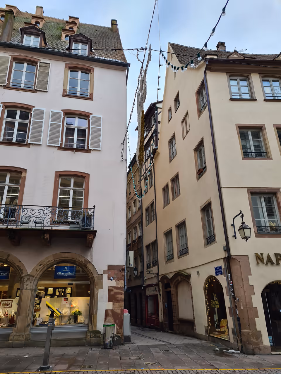 Flea market on rue de vieil-hôpital market in Strasbourg