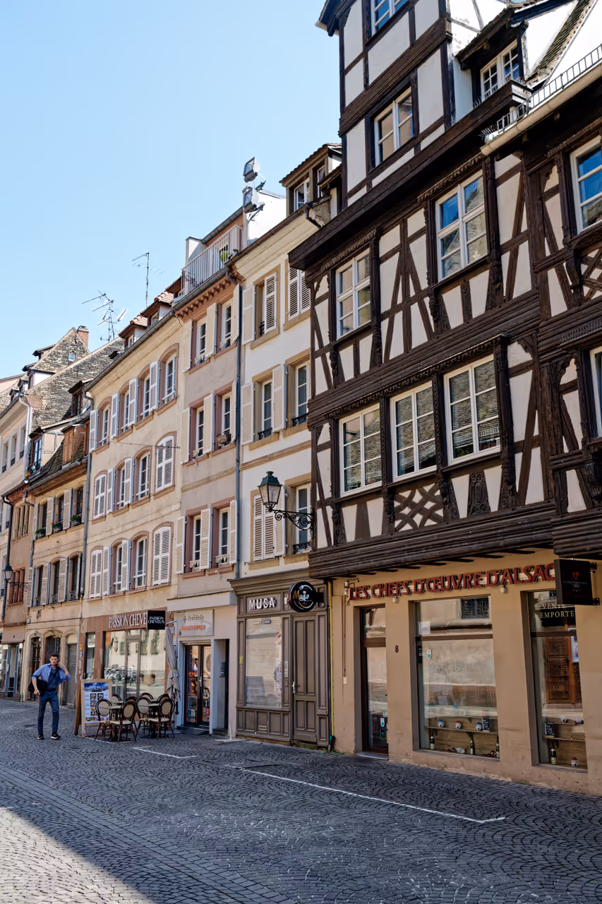 Grand'rue & langstross nightlife spot in Strasbourg