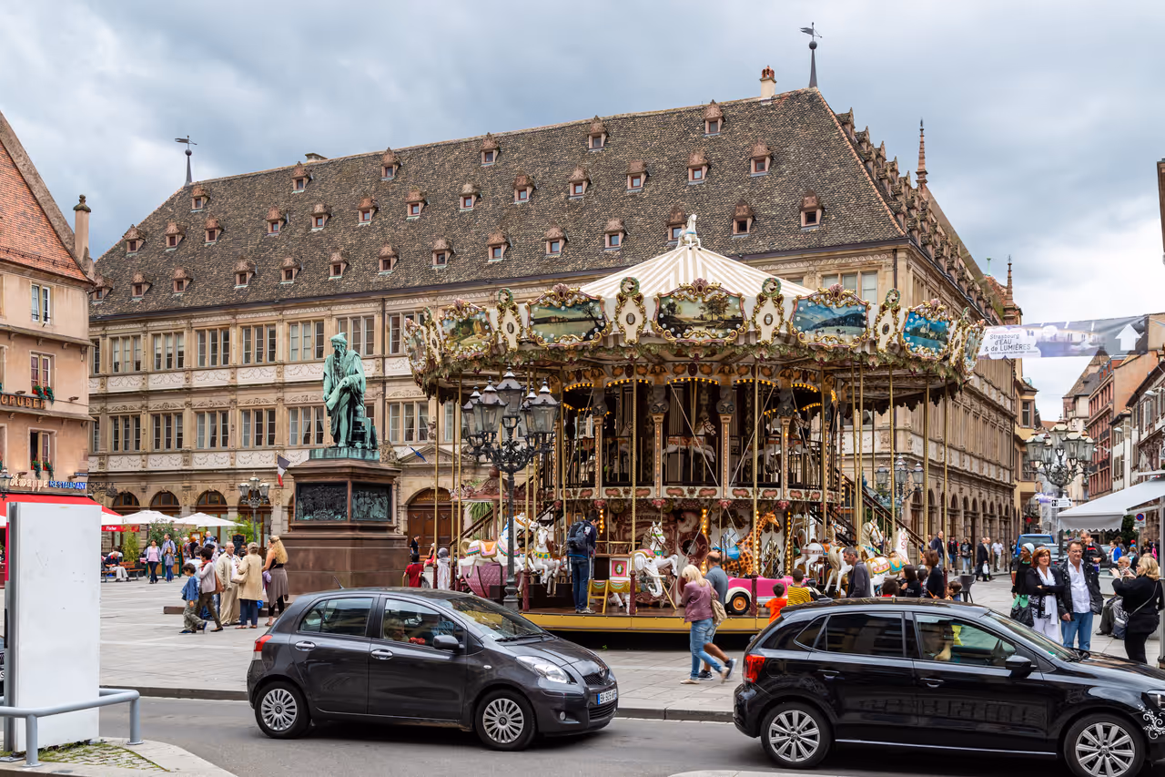 Place gutenberg & rue des tonneliers nightlife spot in Strasbourg
