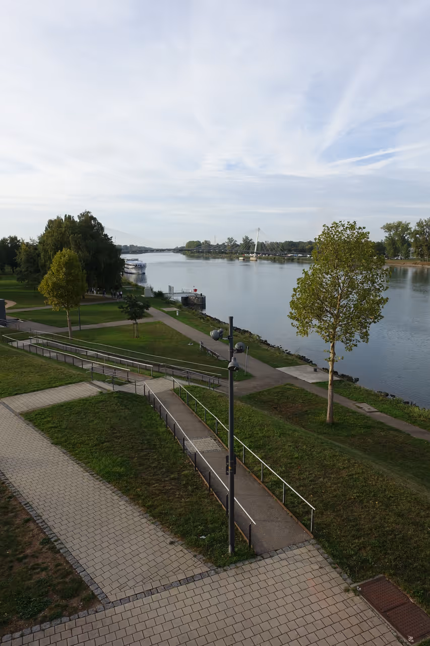 Port of the rhine nightlife spot in Strasbourg