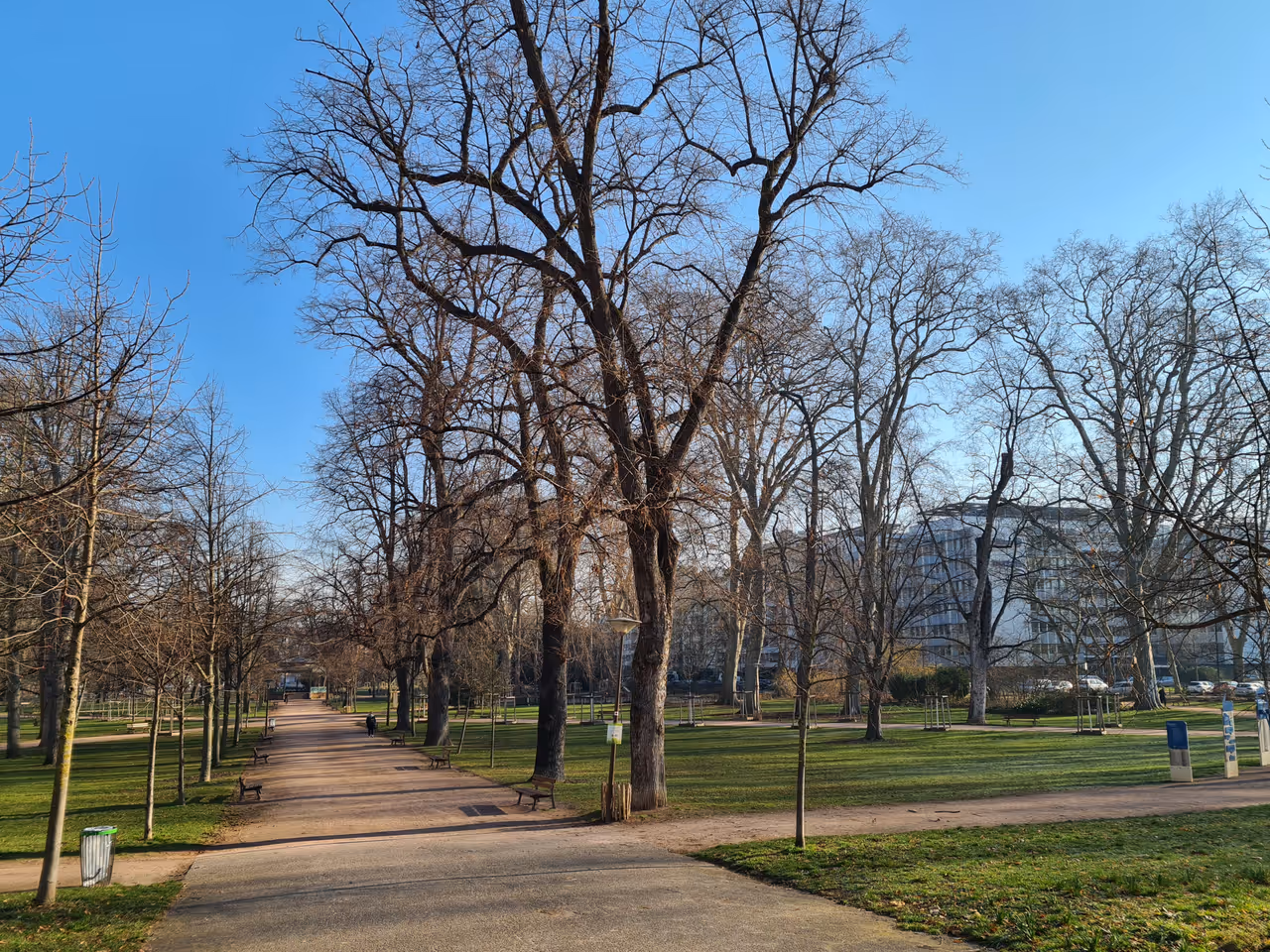 Contades park in Strasbourg