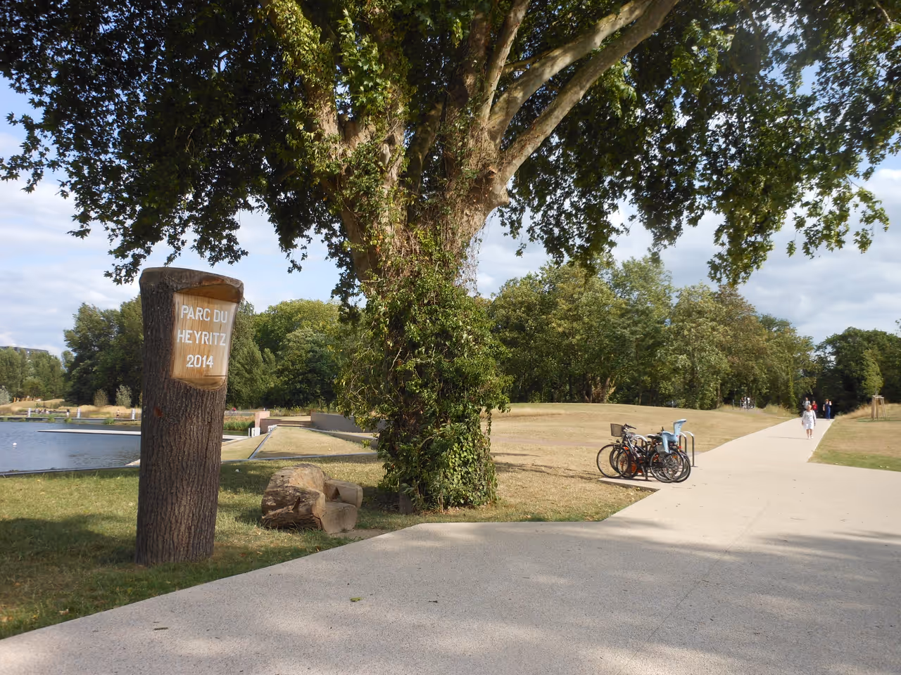 Heyritz park in Strasbourg