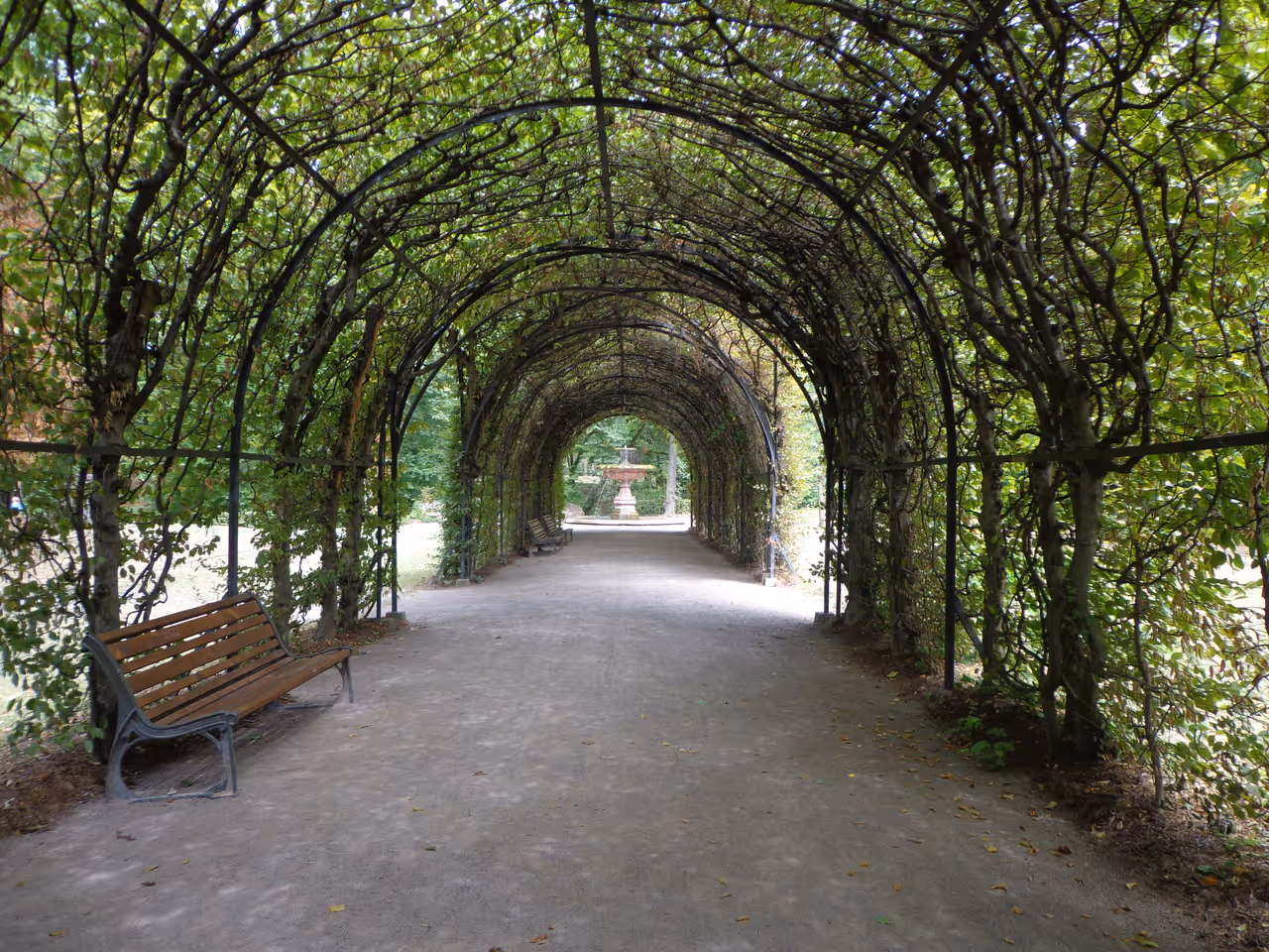Orangerie park in Strasbourg