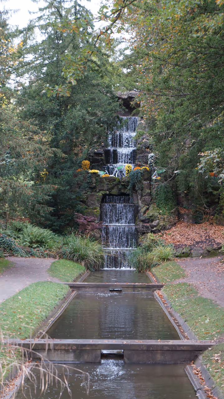 Orangerie park in Strasbourg