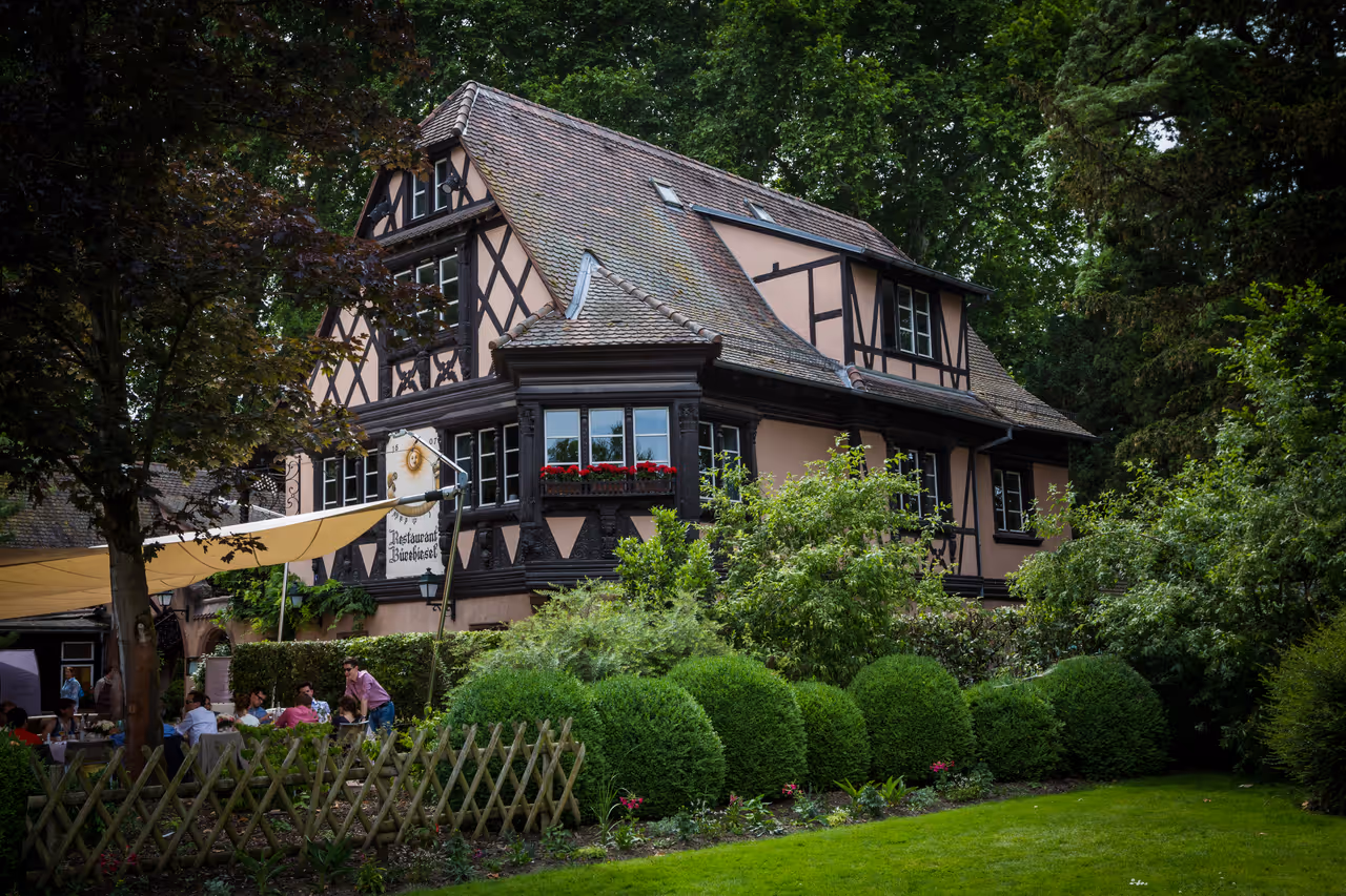 Orangerie park in Strasbourg