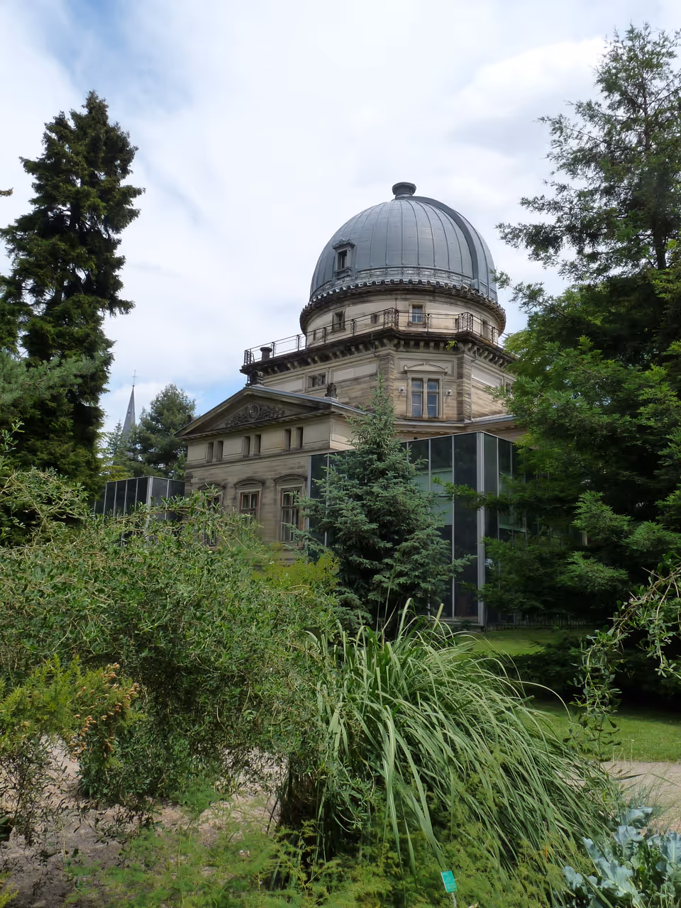 University botanical garden in Strasbourg