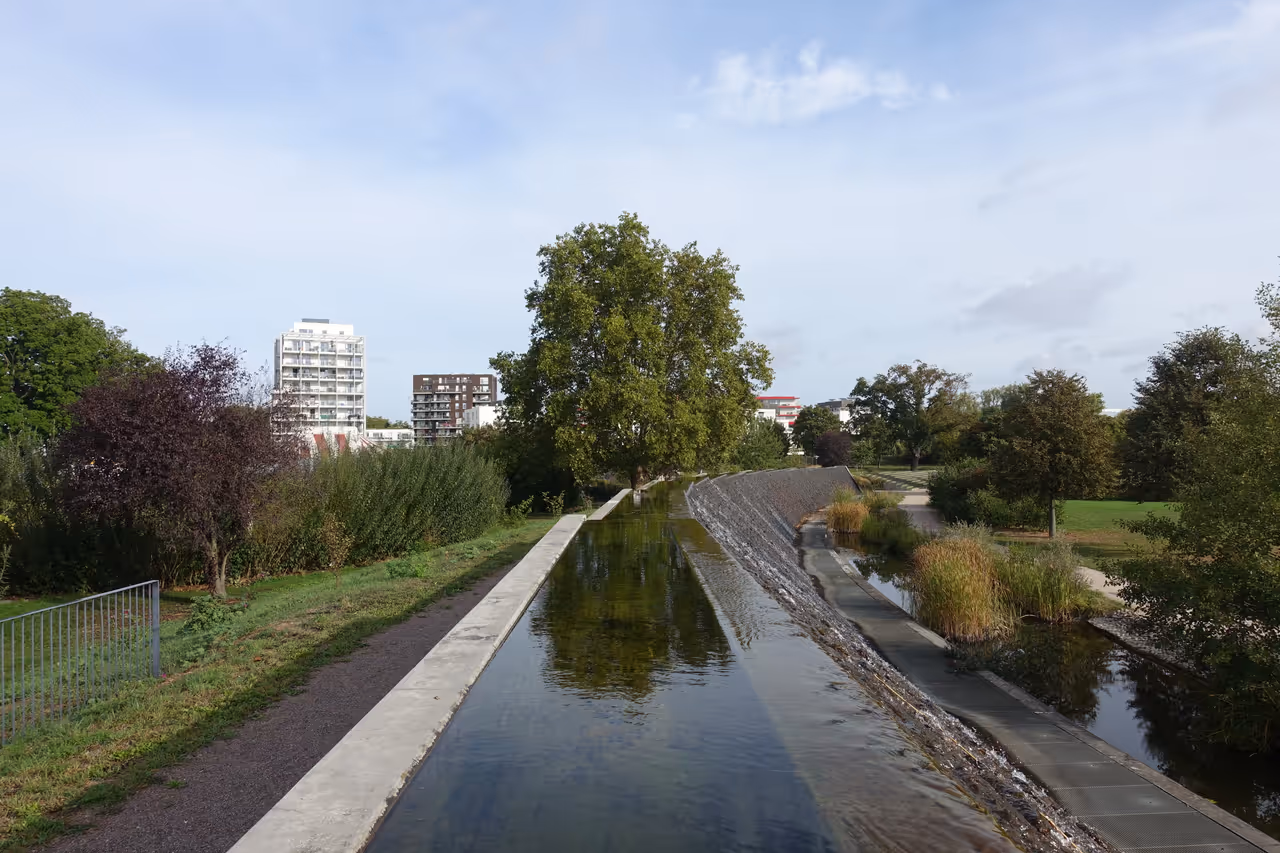 Two Shores Garden in Strasbourg