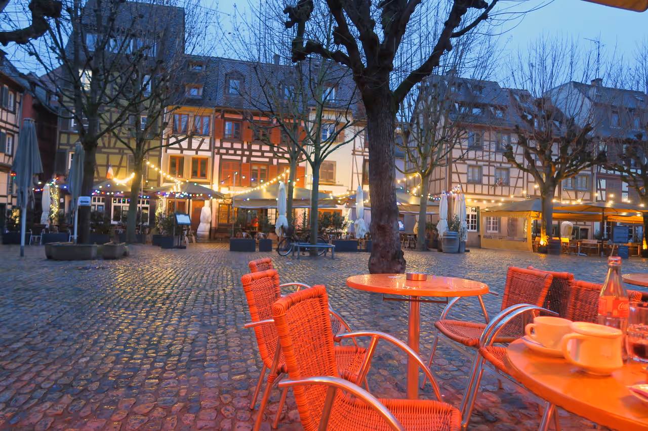 Gayot market square in Strasbourg