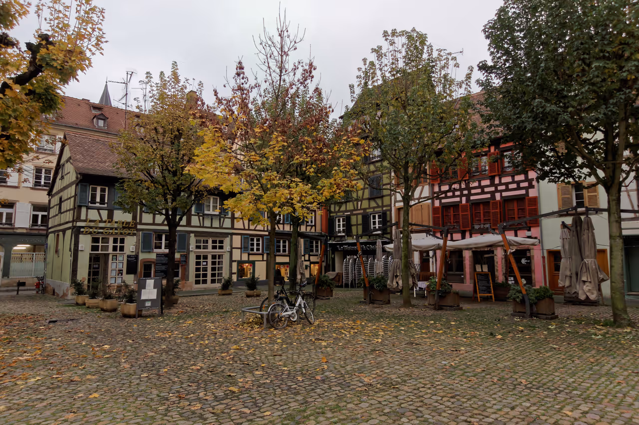 Gayot market square in Strasbourg