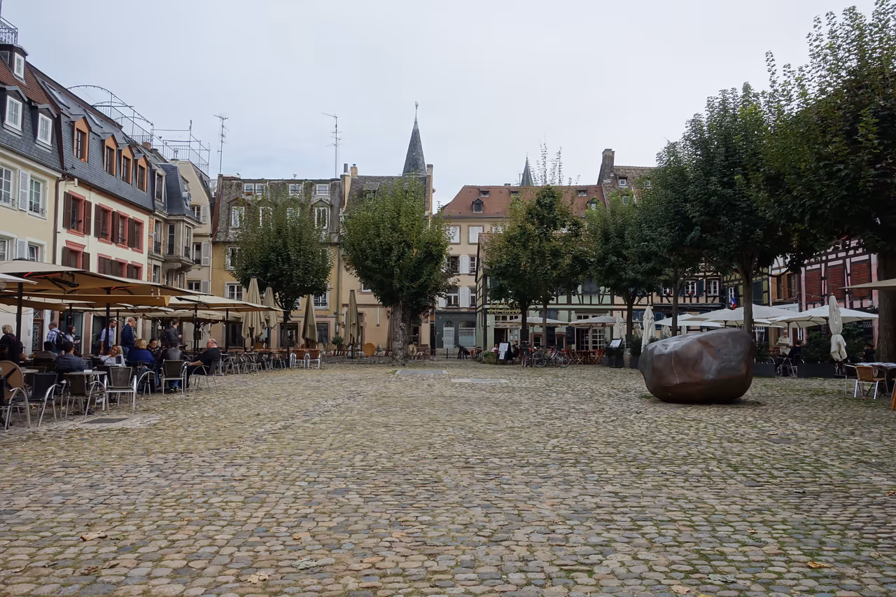 Gayot market square in Strasbourg