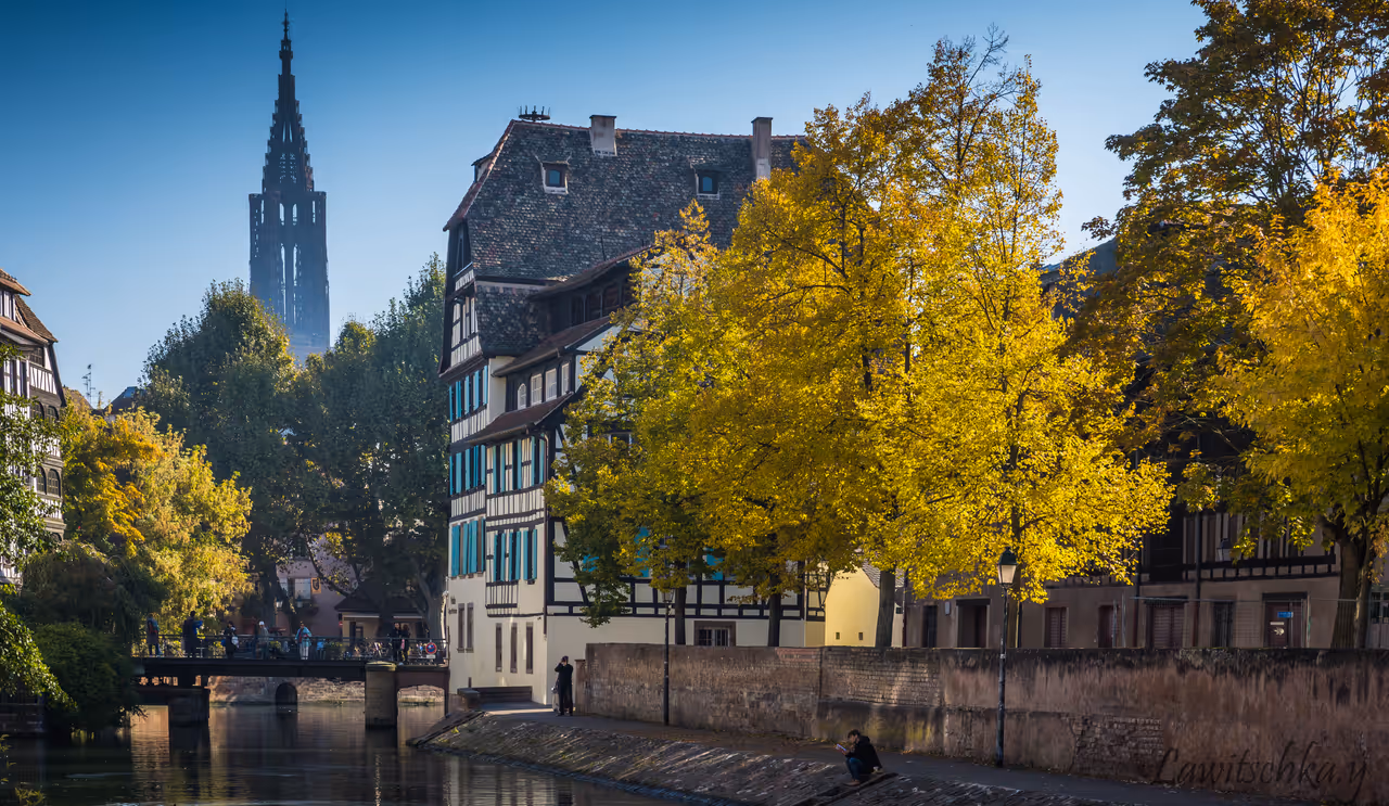 Autumn highlight in Strasbourg