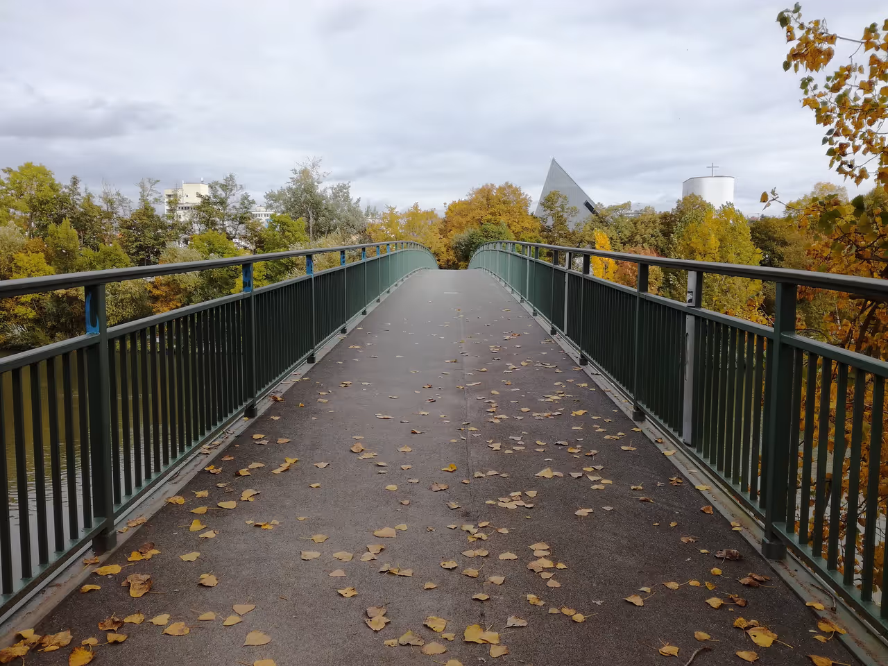 Cycling the main river path in Würzburg