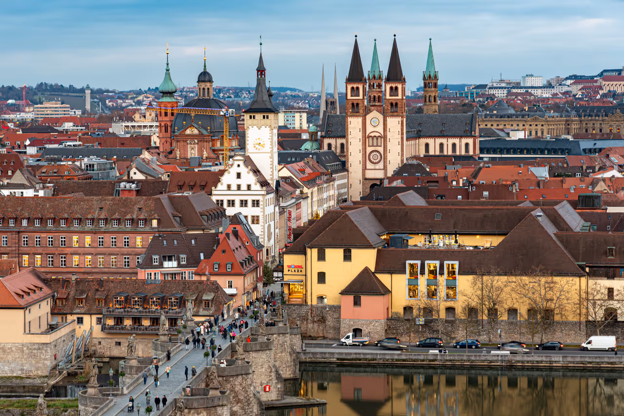 Historical town hall in Würzburg