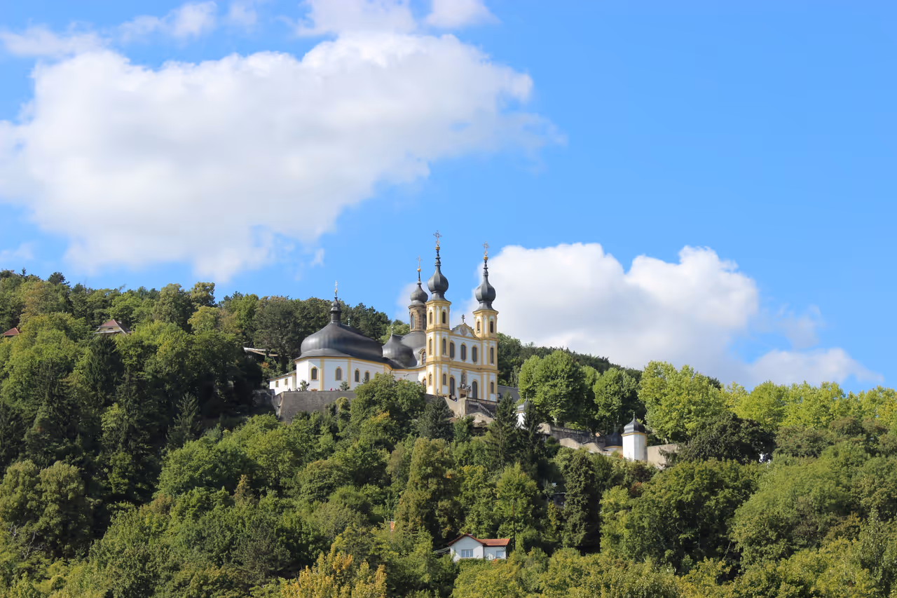 View of Little chapel in Würzburg