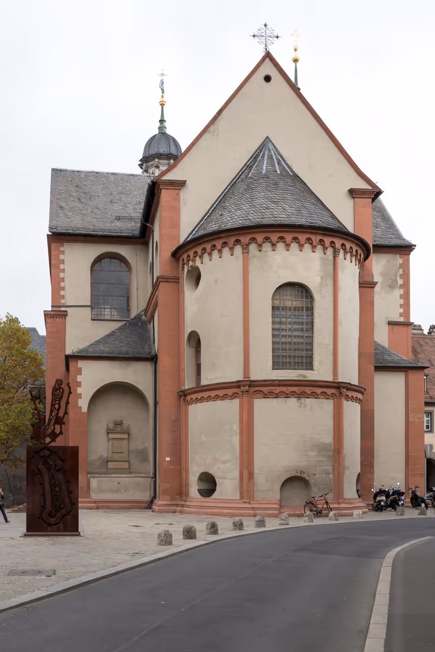 Neumünster collegiate church in Würzburg
