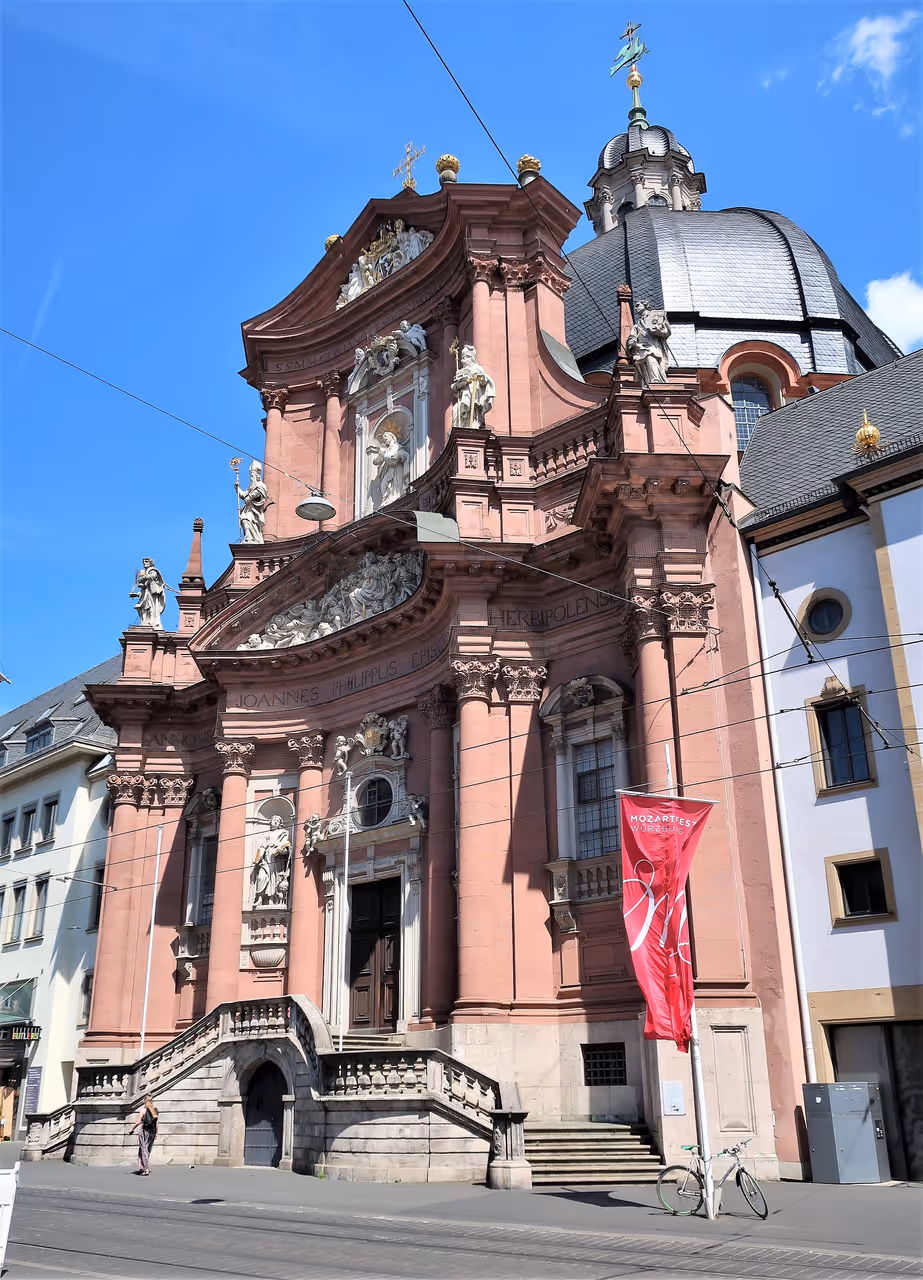 Neumünster collegiate church in Würzburg