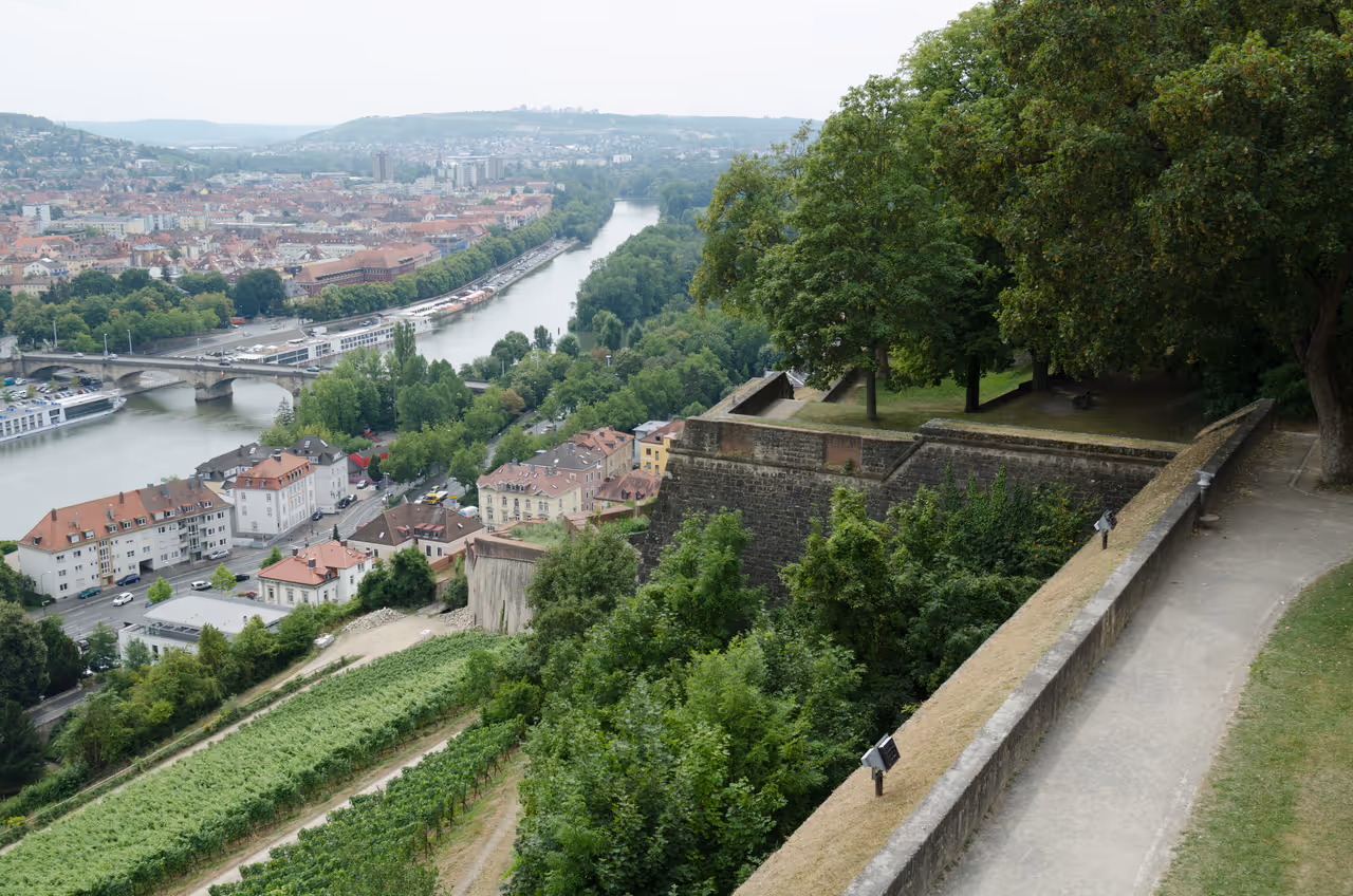 Marienberg Fortress, Prince's Garden, Würzburg