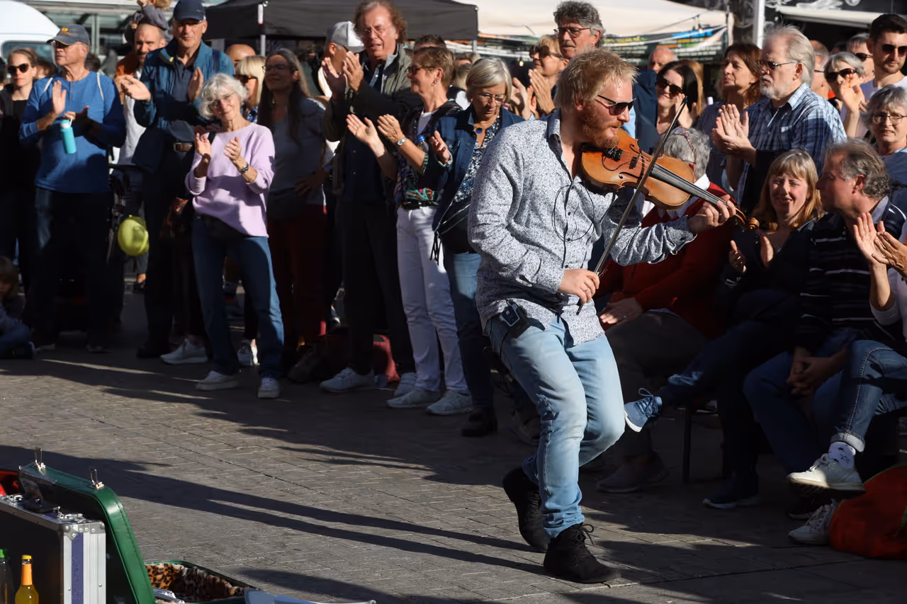 Street music festival festival in Würzburg
