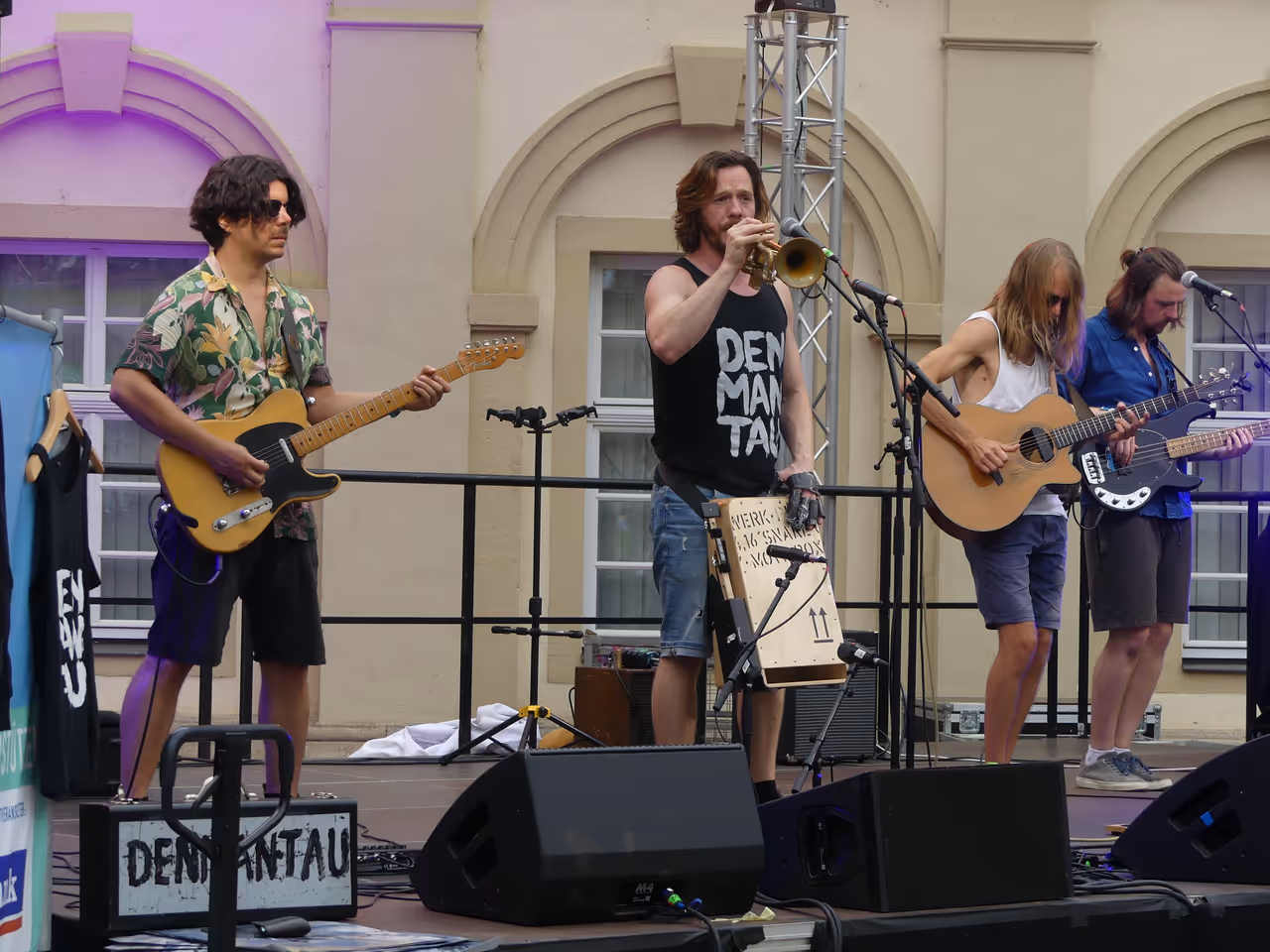 Street music festival festival in Würzburg
