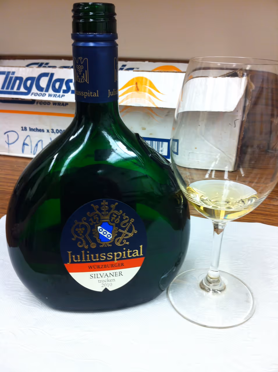 Franconian silvaner wine food in Würzburg