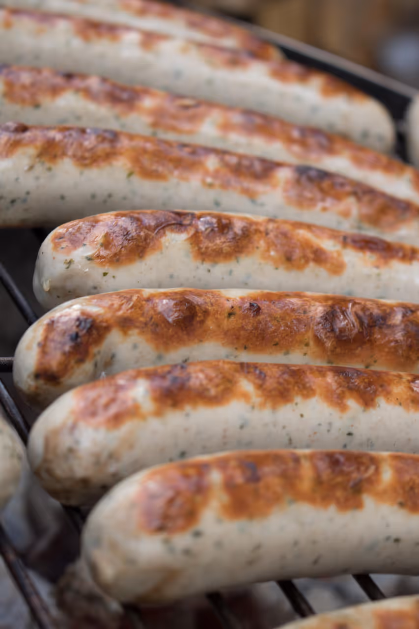 Bratwurst food in Würzburg