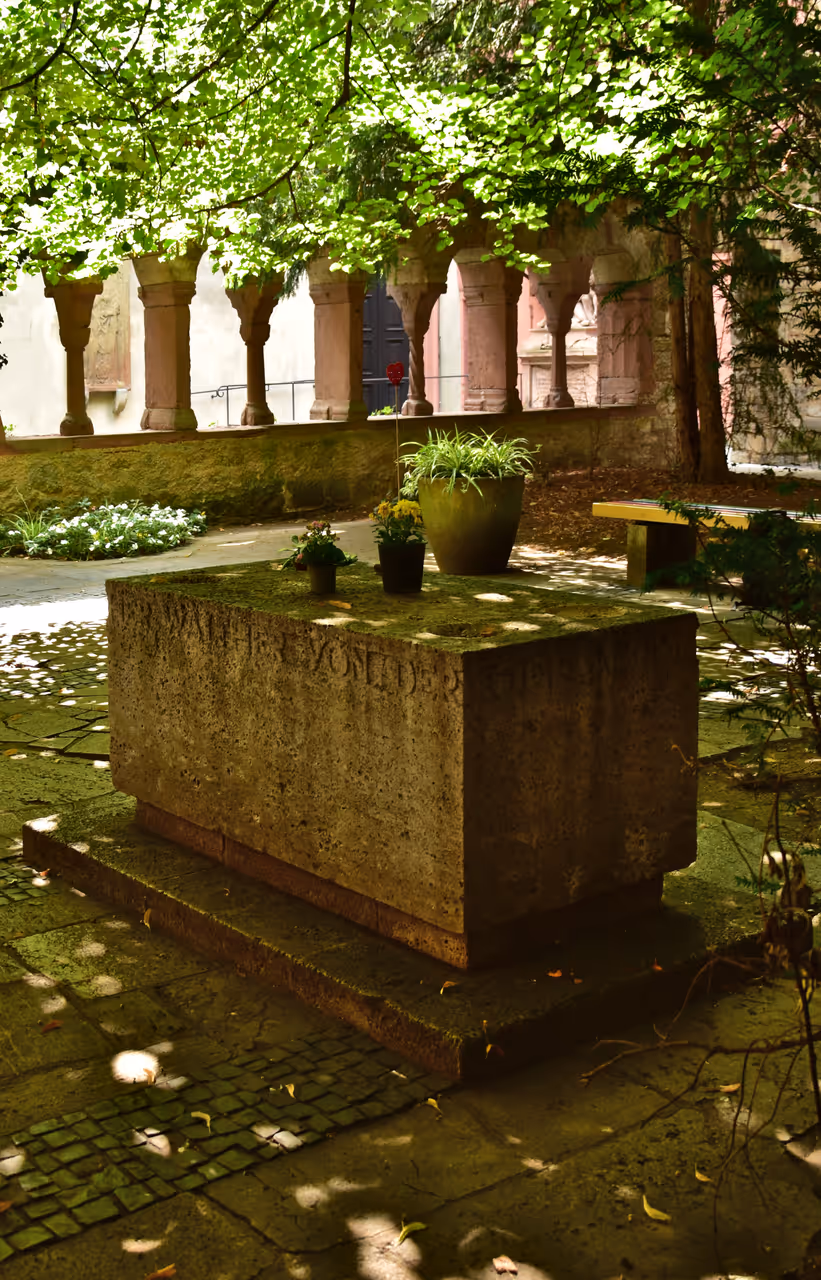 Lusam garden in Würzburg