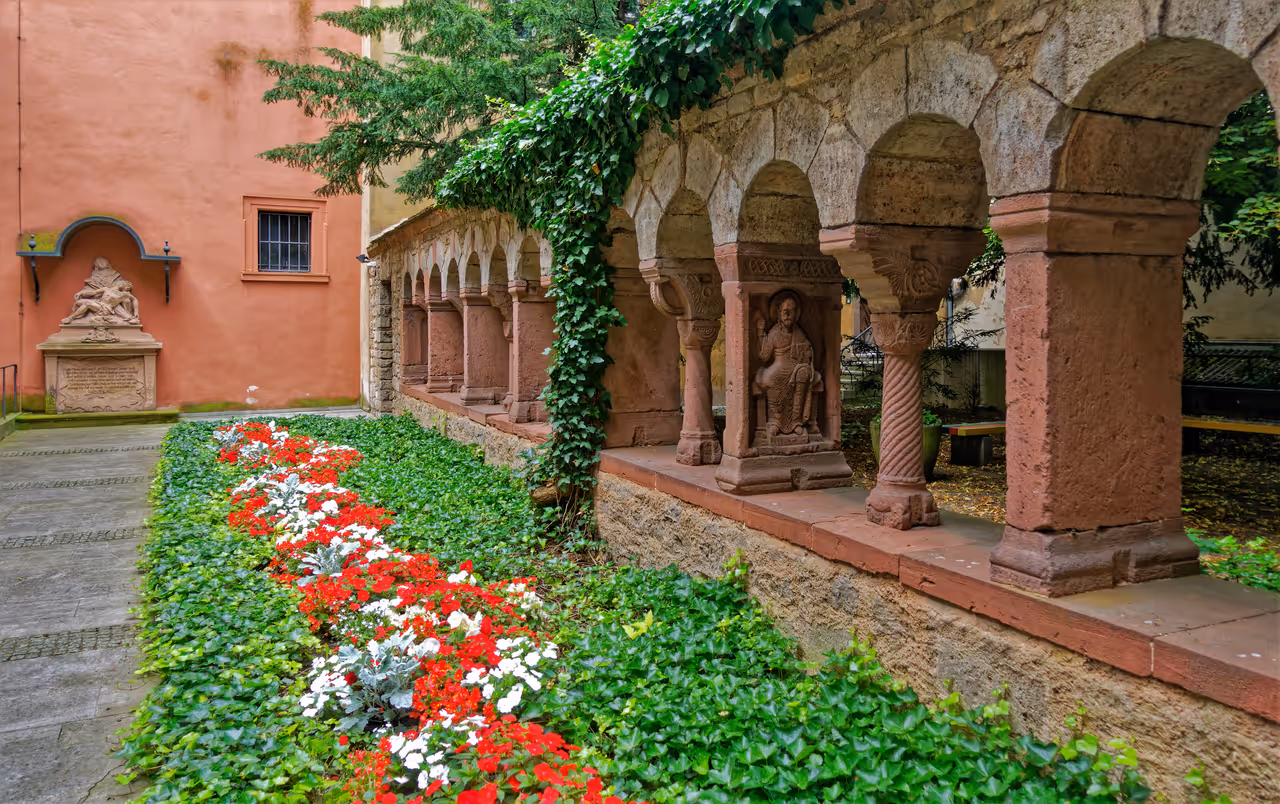 Lusam garden in Würzburg