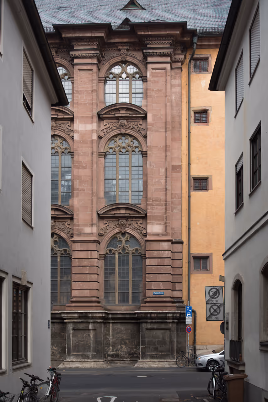 New building church in Würzburg