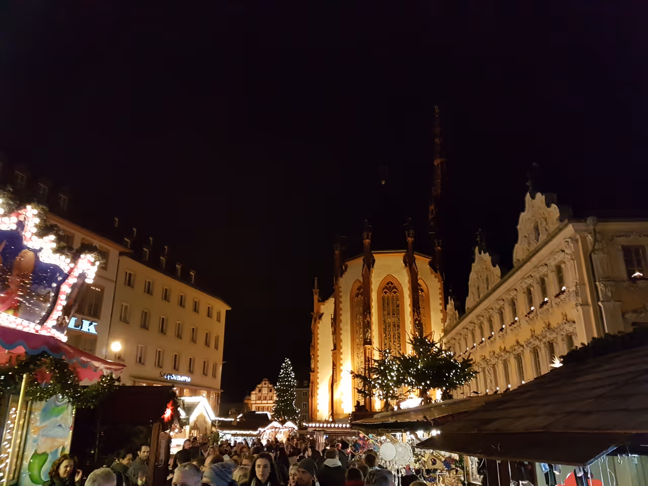 Christmas market market in Würzburg