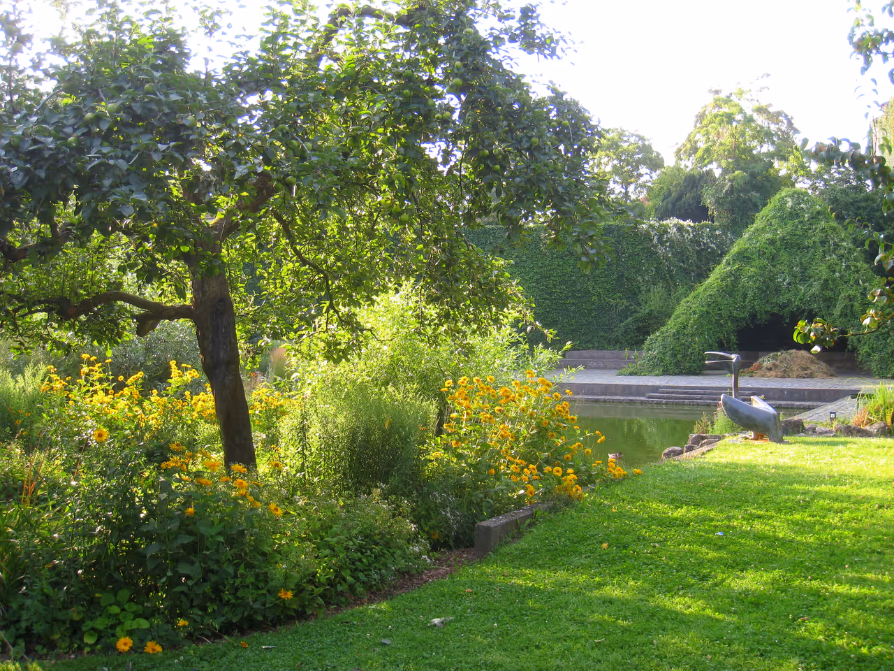 1990 state garden show park in Würzburg