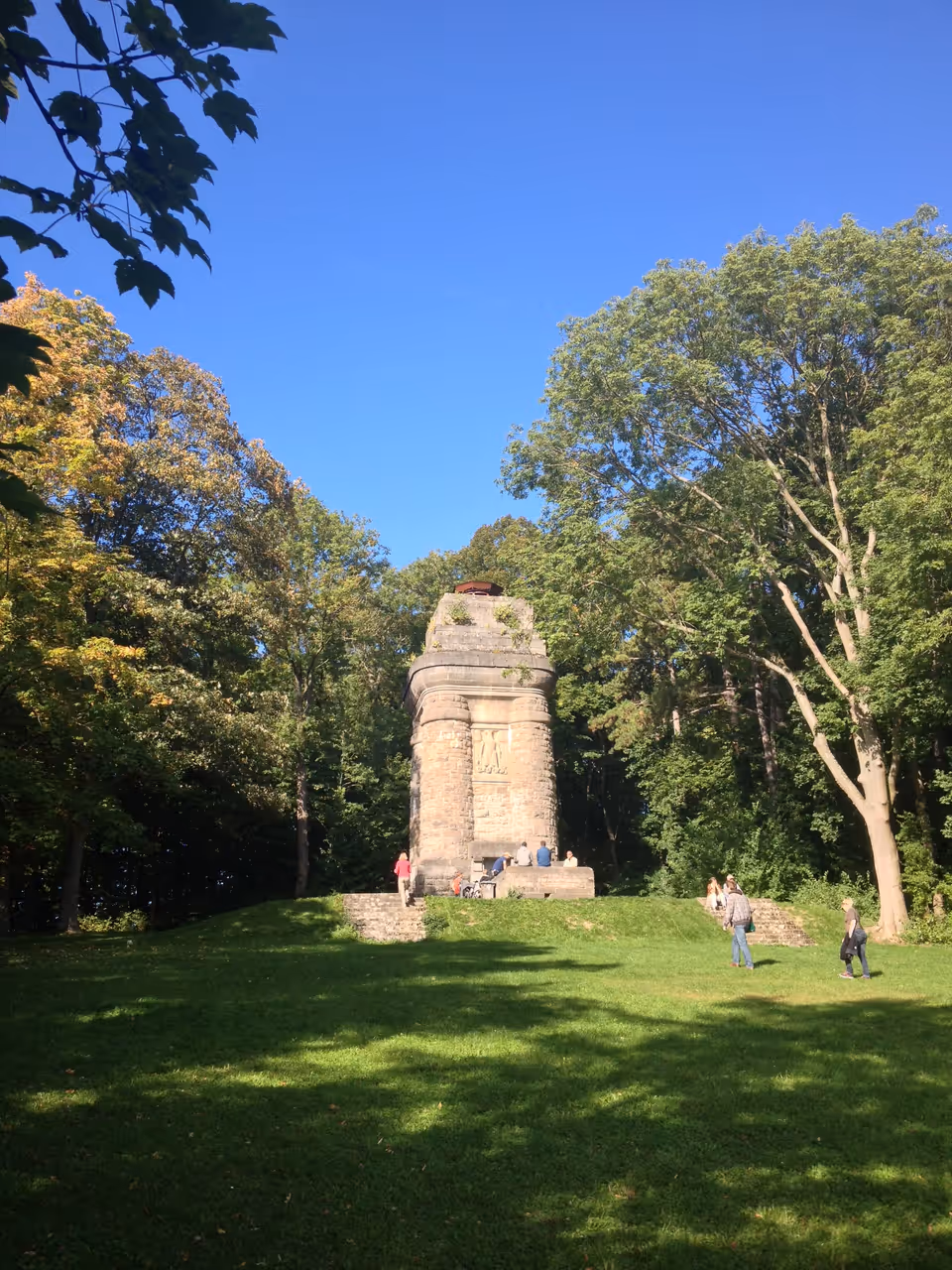 Bismarck tower viewpoint in Würzburg