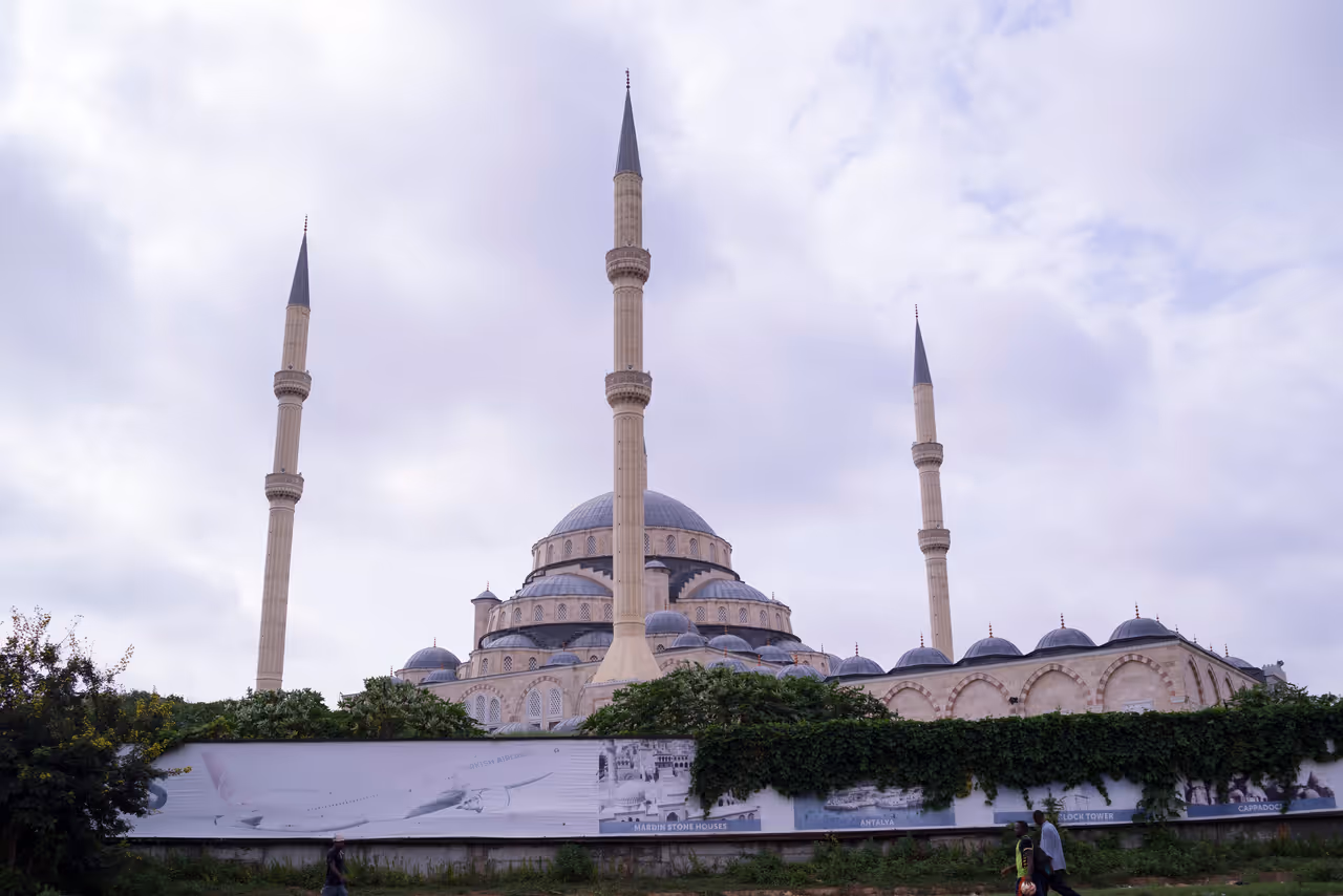 Ghana national mosque in Accra