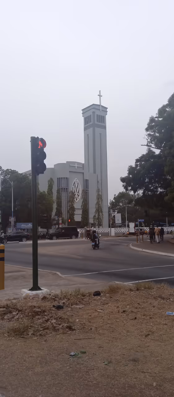 Holy spirit cathedral in Accra