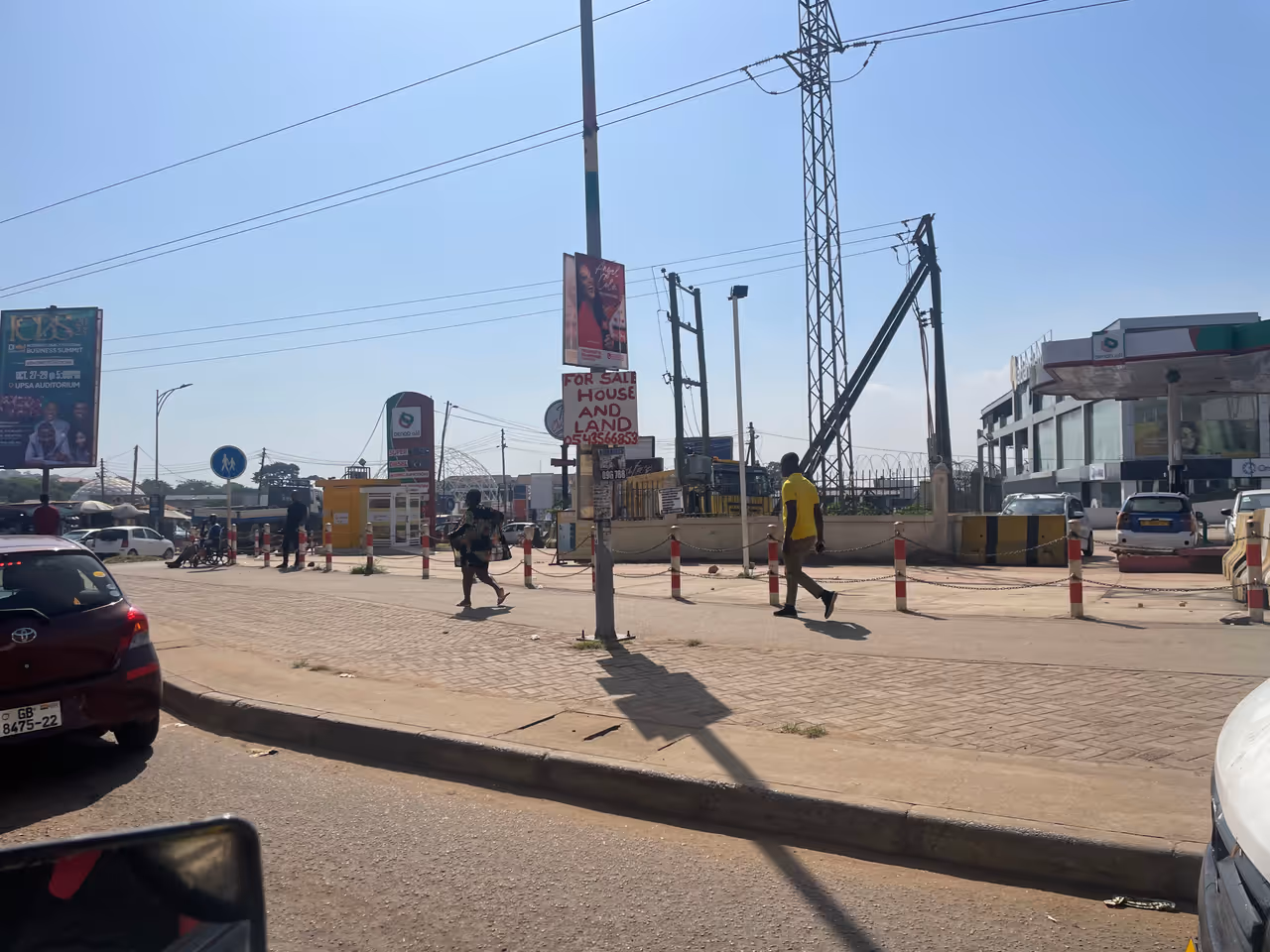Atomic Roundabout, Accra, Ghana.