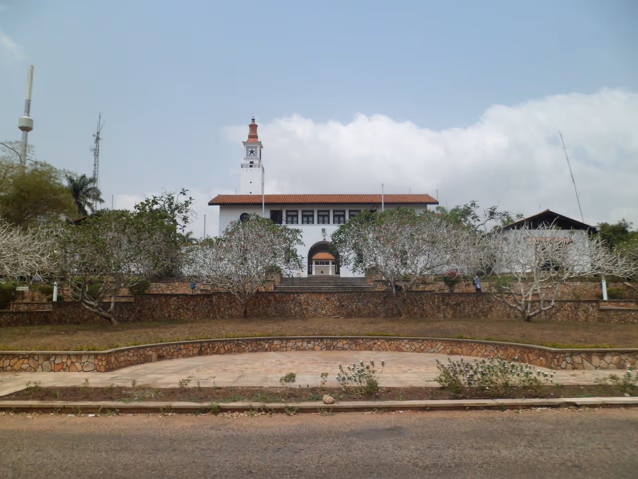 Legon campus exploration cycling in Accra
