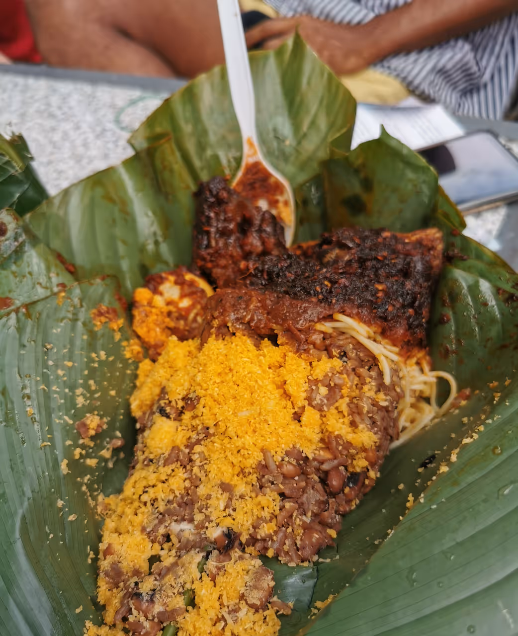 Waakye food in Accra
