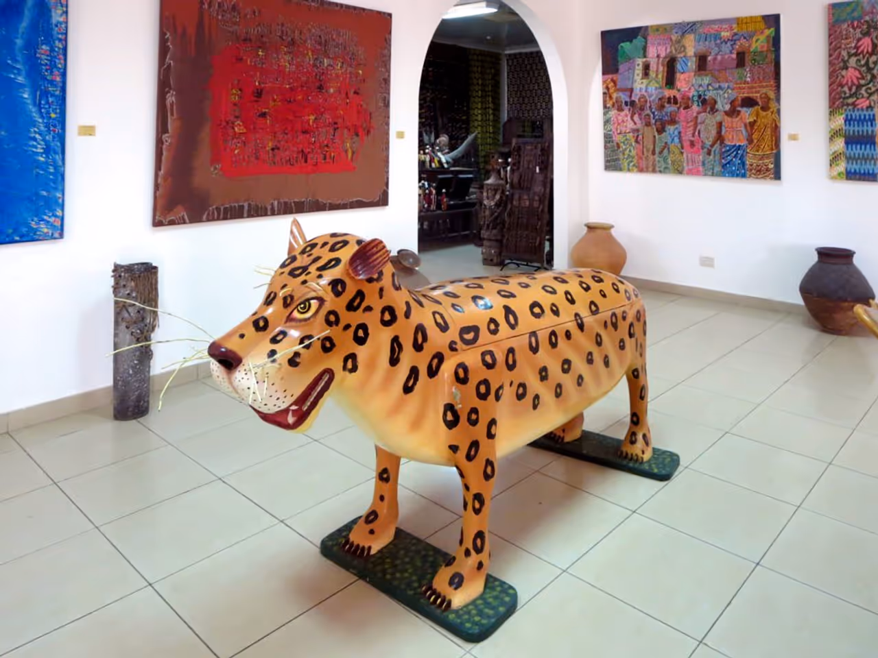 Artists alliance gallery in Accra