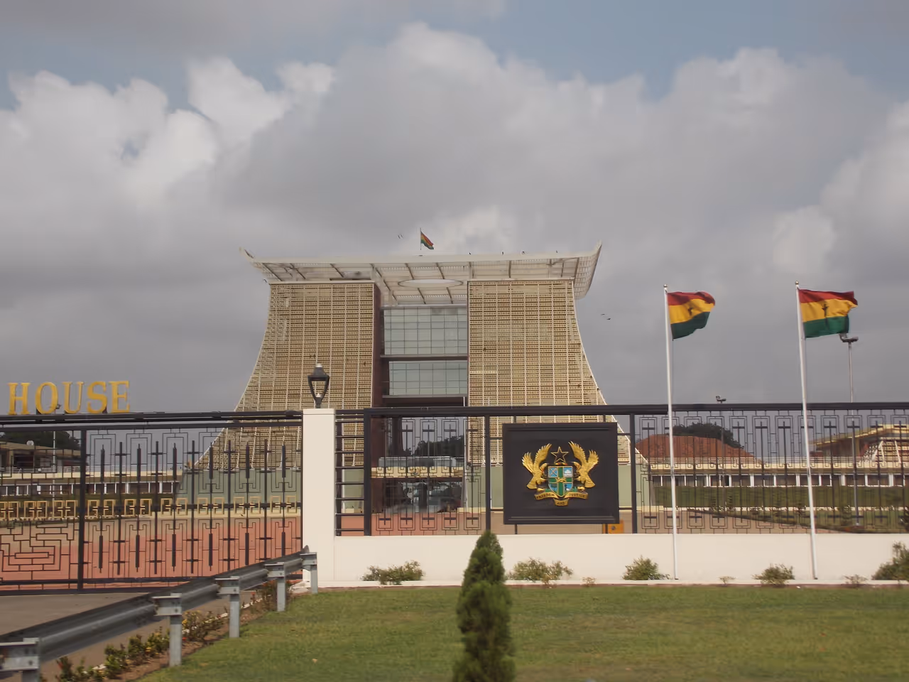 Jubilee house in Accra