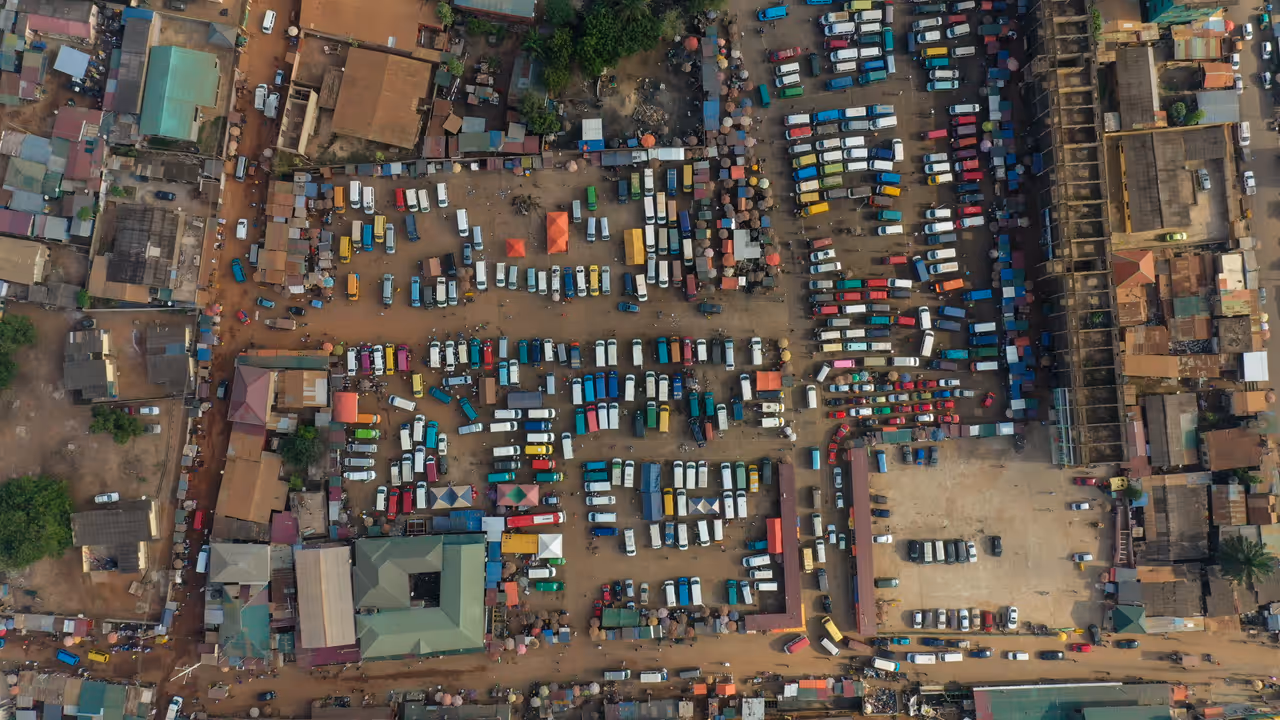 Madina market market in Accra