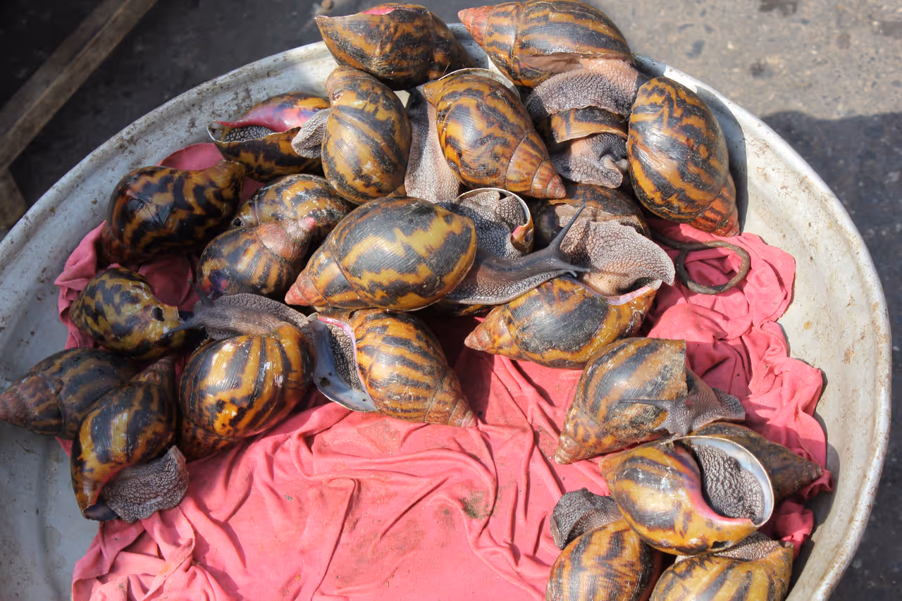 Makola market market in Accra
