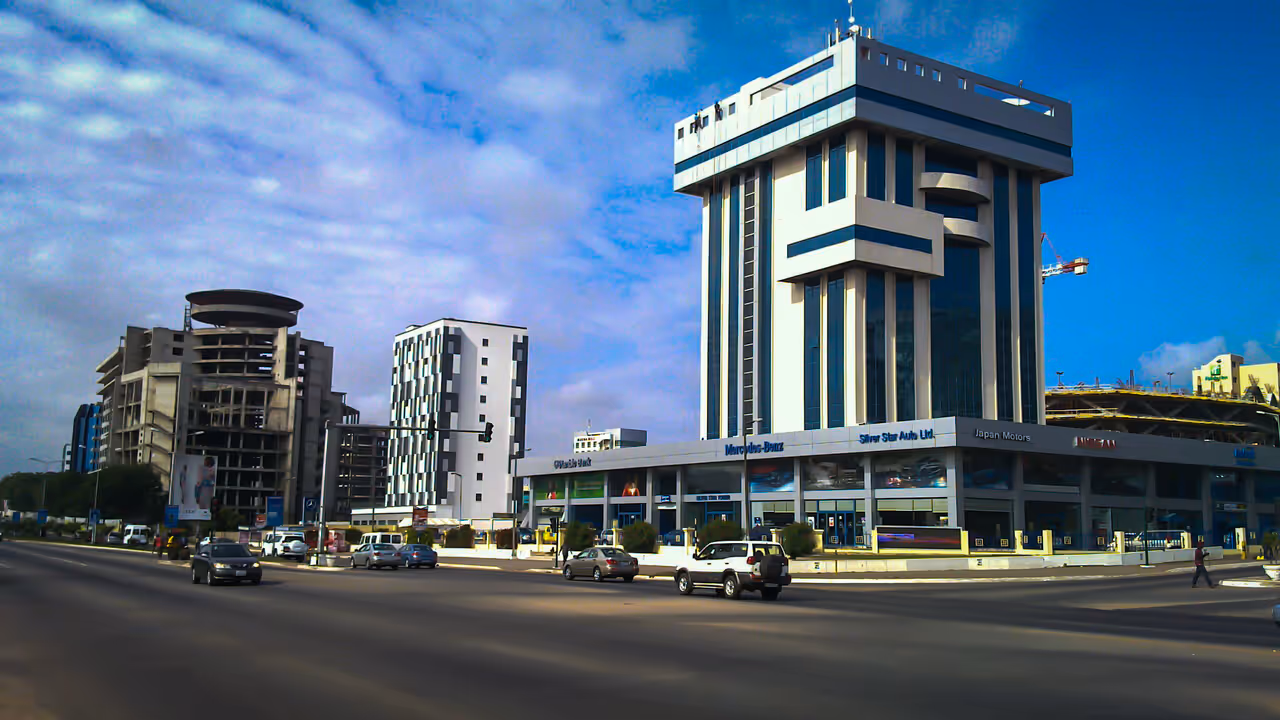 Cantonments & airport residential nightlife spot in Accra