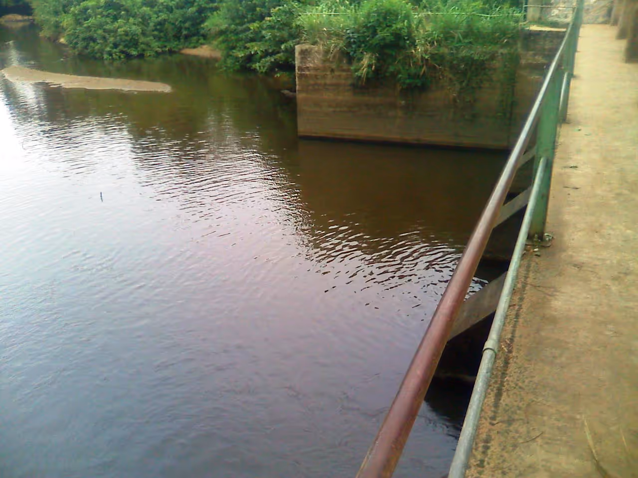 Densu river in Accra