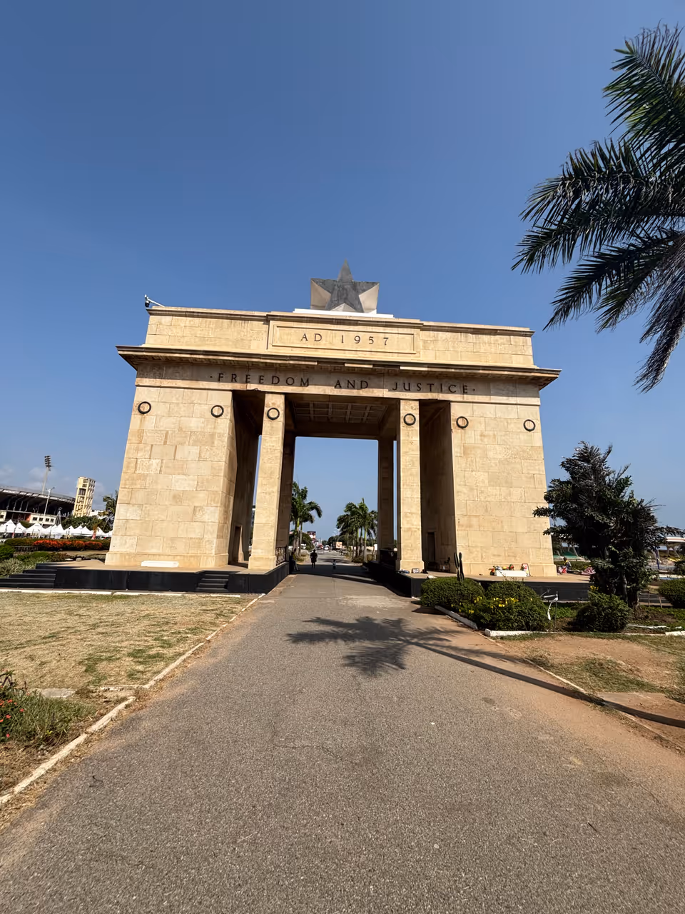 Black star gate in Accra