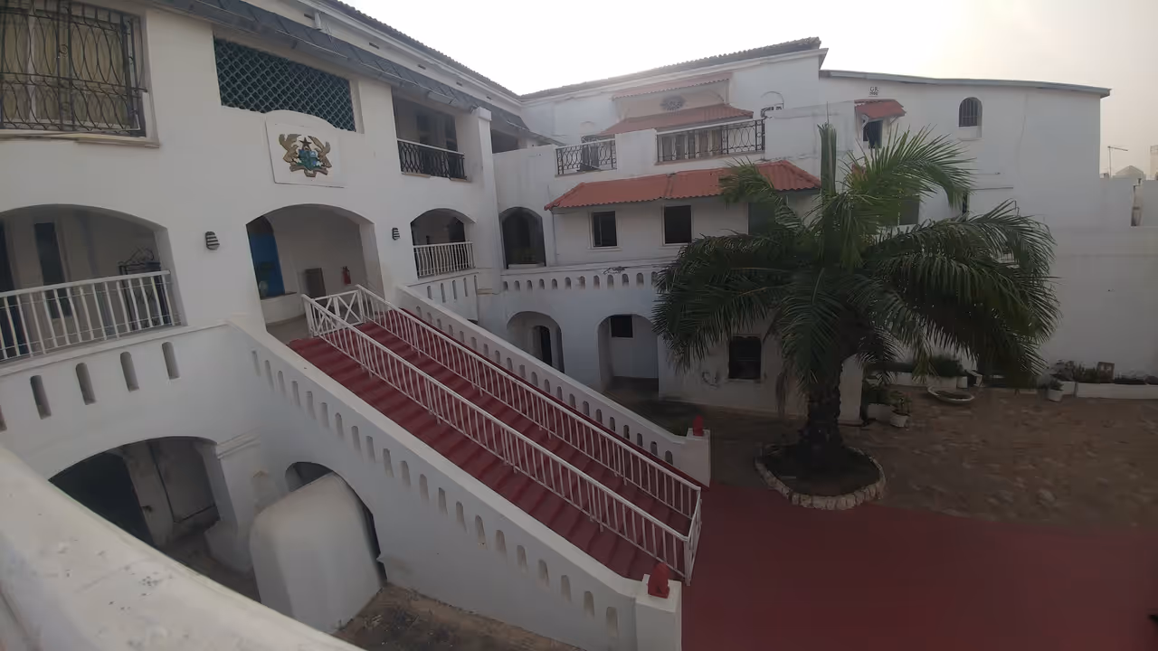 Osu castle in Accra