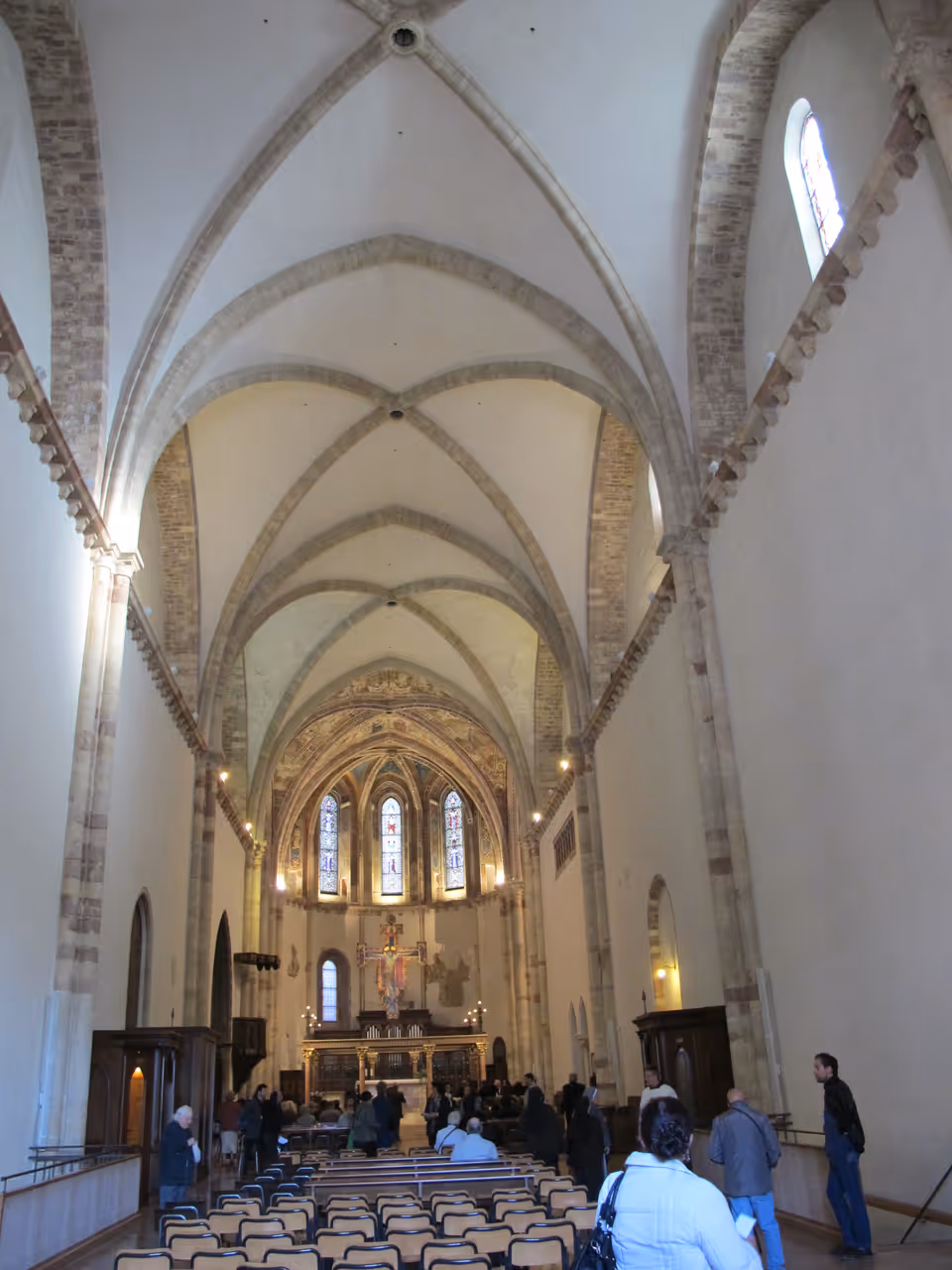 Basilica of saint clare in Assisi