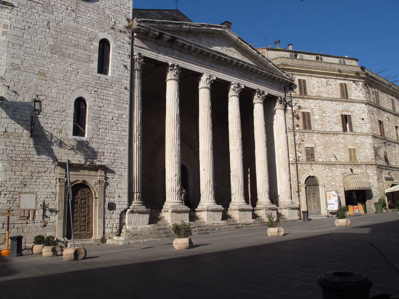 Temple of minerva in Assisi